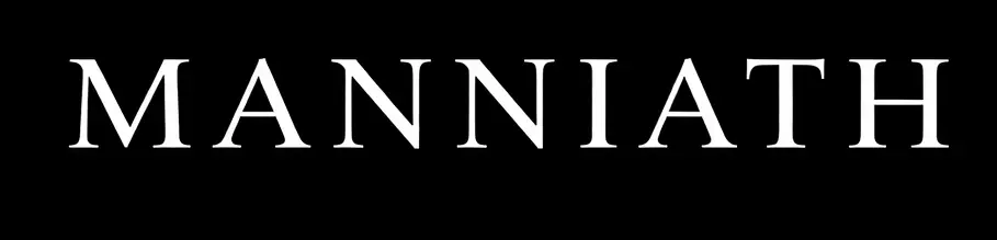 M A N N I A T H , IN BLACK BACKGROUND